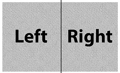Left - Right measurement image