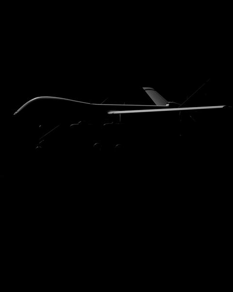 Aircraft silhouette for aerospace photogrammetry measurement
